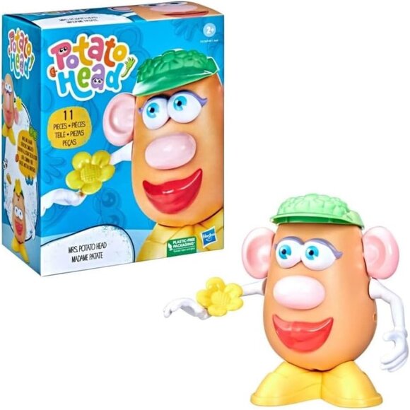 Potato Head Mrs. Potato Head Classic Toy Includes 11 Parts and Pieces New Sealed - Picture 3 of 16